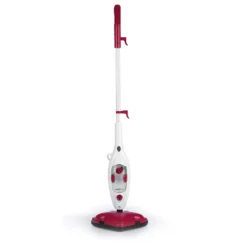 MAXXMEE Dampfbesen 1300W Weiß/rot -SaugProfi Sparmarkt 0095f6d64652d8266e976fdd46c7f2be