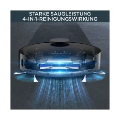 Rowenta Explorer 75 RR7675, Beutellos, Schwarz, Rund, Area, Ladend, Walzenbürste -SaugProfi Sparmarkt 00e404d358af298d61e1143acb821736