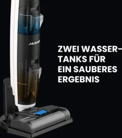 JASHEN F12 Nass Trockensauger Für Hartböden, Bis 35 Min Akku-Laufzeit, Selbstreinigungsfunktion, 800ml Frischwassertank, Kabelloser Bodenwischer, Standfunktion, LED-Display, Akku Saugwischer, Wischer -SaugProfi Sparmarkt 0103be57a35bdab6a895f7b088b5fc50