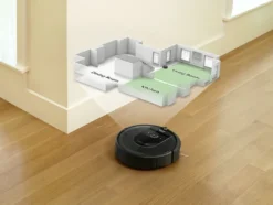 IRobot Roomba I7+ Saugroboter 90 Min Ladezeit 75 Min Laufzeit 0,4 Liter Schwarz -SaugProfi Sparmarkt 0197635f699a8befecaa77dd44ba54f4