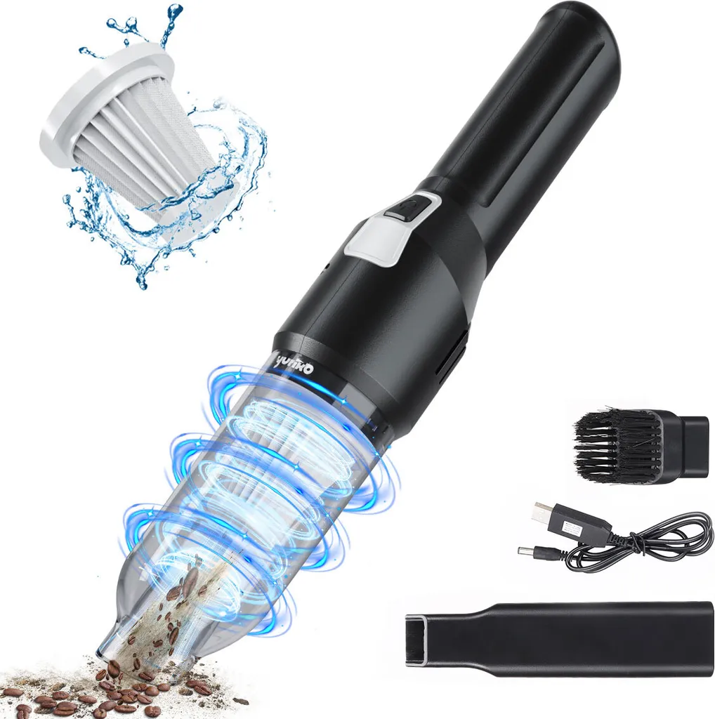 120W Auto Staubsauger Kabellos Mini Home Handstaubsauger Starker Sog Akku 1 120W Auto Staubsauger Kabellos Mini Home Handstaubsauger Starker Sog Akku