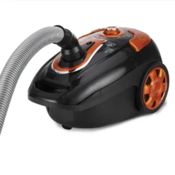 Monzana Staubsauger Mit Beutel 900 W Bodenstaubsauger HEPA Filter 3,2L Saugkraftregulierung Am Griff Leistungsstark Orange, Model:Staubsauger -SaugProfi Sparmarkt 04b94013013270778ca795d745302bde