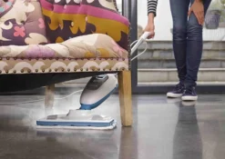 Black & Decker Black+Decker FSM13E1 Dampfbesen Steam Mop, Basic (Dampfreiniger Für Hygienische, Gründliche Sauberkeit, Abnehmbarer Stiel, Einfache Bedienbarkeit, Inkl. 1 Mikrofaser-Pad), 1300 W -SaugProfi Sparmarkt 055bb162833f59f53b95fac4ba941a08