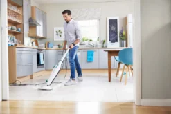 Leifheit Dampfreiniger CleanTenso Inkl. 2er Set Ersatz-Wischbezüge -SaugProfi Sparmarkt 0766078457c7a9f2d6875347d9c71994