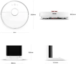 Roborock S50 Staubsauger Roboter Sweep-Mop APP Steuerung Smart Geplant 5200Am 2000Pa Weiß -SaugProfi Sparmarkt 084b28744c153fffa11497c97db77c55