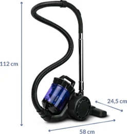 ZEEGMA Zonder Base Staubsauger, Zyklonsauger Mit HEPA-Filtern, Leistung: 899 Watt, Schwarz -SaugProfi Sparmarkt 09bdb59ba864a801a303c1b1c5f80236