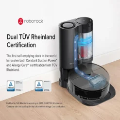 Roborock Auto Empty Dock For S7 ,S7 MaxV, Smart Bin Detection, HEPA Air Filter, Electrode Cleaning Brush (Schwarz) -SaugProfi Sparmarkt 0d3d614428abb5047ca55bc68fd5f928