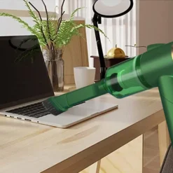Auto Staubsauger, Rikimxin Handstaubsauger 9000Pa Starke Power Sauger Tragbarer Mini Autostaubsauger Kabellos Wiederaufladbar Staubsauger Mit LED-Licht 90° Rotation Vakuum ,Green -SaugProfi Sparmarkt 0eeafc3544fd988f810a078a383e7f58