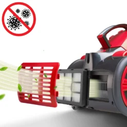 Monzana Staubsauger Beutellos Zubehör HEPA-Filter 700 W Leistungsstark 8 M Radius Haushalt Bodenstaubsauger Multi Zyklon, Farbe:rot -SaugProfi Sparmarkt 11553d77fdb39295fc3020530fd60e1a