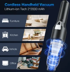120W Auto Staubsauger Kabellos Mini Home Handstaubsauger Starker Sog Akku 14 120W Auto Staubsauger Kabellos Mini Home Handstaubsauger Starker Sog Akku -SaugProfi Sparmarkt 139d714eef02d13c16f76f26f02f6bfe