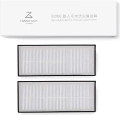 Original Roborock S7 Staubsauger Roboter Staubsaugerfilter Zubehör, Waschbarer HEPA Filter, 2er Pack