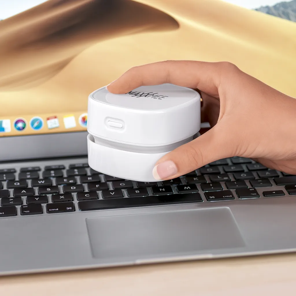 MAXXMEE Tisch-Staubsauger - 60 Minuten Laufzeit - Weiß Tischstaubsauger Mini Staubsauger Akku Handstaubsauger Handsauger Akkusauger 4 MAXXMEE Tisch-Staubsauger - 60 Minuten Laufzeit - Weiß Tischstaubsauger Mini Staubsauger Akku Handstaubsauger Handsauger Akkusauger – Bild 4