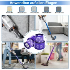 Filter Für Dyson V10 SV12, Ersatzfilter Für Dyson Staubsauger V10 SV12 Waschbar Cyclone Animal Absolute Total Clean Vacuum Teile-Nr. -SaugProfi Sparmarkt 1de0c72b23e782ed4703176035438041