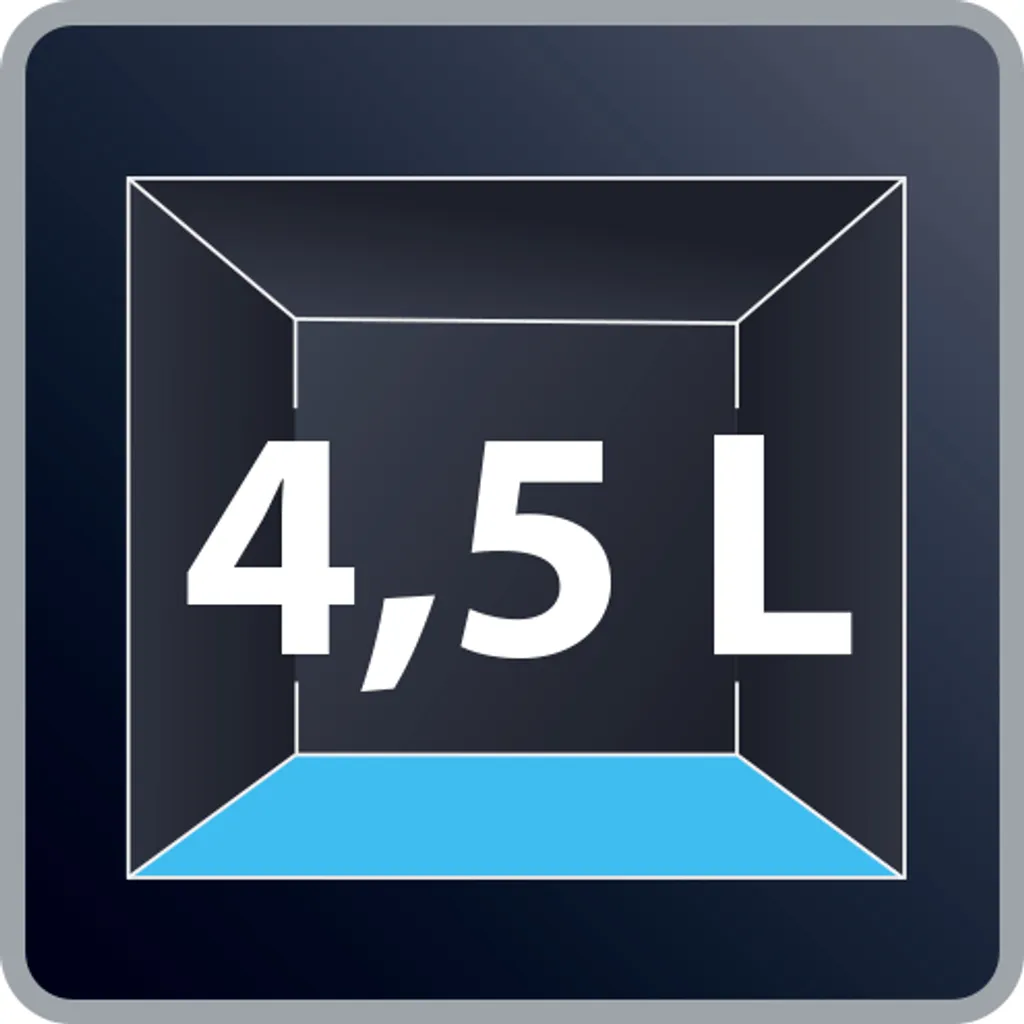 Rowenta Power XXL RO312, 450 W, Zylinder-Vakuum, Trocken, Staubbeutel, 4,5 L, Schaum, Hygienefilter 4 Rowenta Power XXL RO312, 450 W, Zylinder-Vakuum, Trocken, Staubbeutel, 4,5 L, Schaum, Hygienefilter – Bild 4