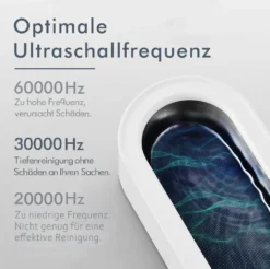 Ultraschallreiniger Ultraschallreinigungsgerät Ultraschallgerät 250ml Ultraschallbad Ultrasonic Cleaner 3000 Hz Für Brillen Schmuck Uhr -SaugProfi Sparmarkt 21b522c115928dd7005280f24ad4ce4d