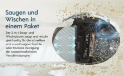 Yeedi Vac 2 Pro Staubsauger Saugroboter Wischfunktion 3000Pa 5200mAh 240min Kehrroboter -SaugProfi Sparmarkt 2ce920d41f7c5ddb2135568c5341c5f8