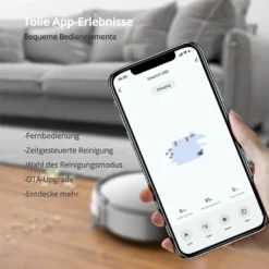 SmartAI G50 WLAN 3-in-1 Saugroboter Mit Wischfunktion Staubsauger Roboter Saug-Wisch-Roboter Wischroboter 2600mAh Alexa Google Home APP -SaugProfi Sparmarkt 2e2976d4f0a68a795995d1518343d00f