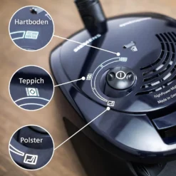 Siemens VS06B1110 Bodenstaubsauger Moonlight Blue : B -SaugProfi Sparmarkt 3266888507b7b19a92e87a2dae65808f