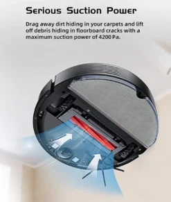 Roborock Q7 Max Staubsauger Saugroboter Kehrroboter 4200Pa Sonic LiDAR EU Schwarz (S5 MAX Update) 25 Roborock Q7 Max Staubsauger Saugroboter Kehrroboter 4200Pa Sonic LiDAR EU Schwarz (S5 MAX Update) -SaugProfi Sparmarkt 32afac8e0f4af6f8ac25157b45cac61c