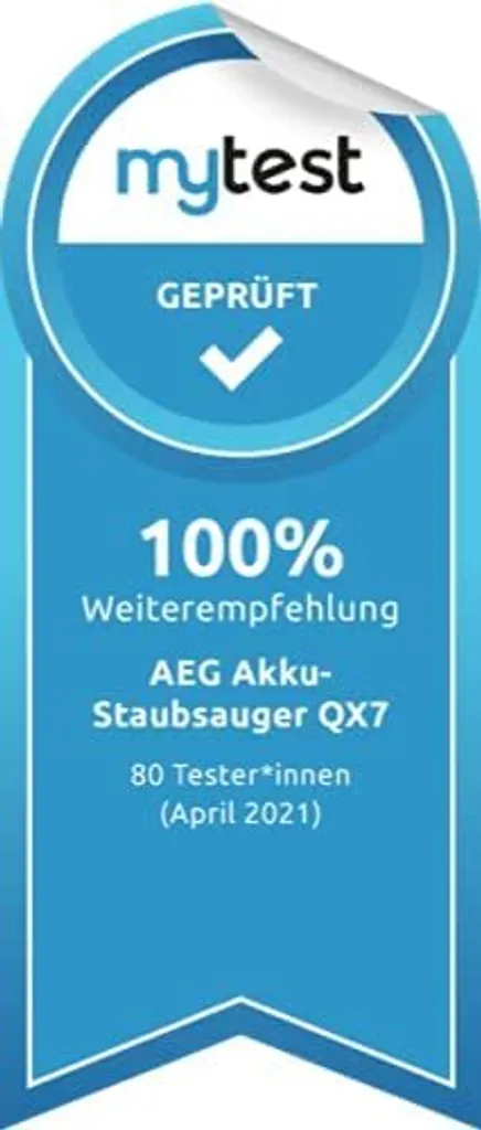 AEG QX7-1-P5IB 2in1 Akku-Staubsauger (Schlanke Bauform, Power-Softrolle, Besonders Effektiv Auf Hartböden, Bis Zu 50 Min Laufzeit, 21,6 Volt, Inkl. Zubehör 14 AEG QX7-1-P5IB 2in1 Akku-Staubsauger (Schlanke Bauform, Power-Softrolle, Besonders Effektiv Auf Hartböden, Bis Zu 50 Min Laufzeit, 21,6 Volt, Inkl. Zubehör – Bild 14
