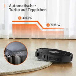 Ultenic D5s Pro 3-In-1 Staubsauger Roboter WLAN Saugroboter 3000 PA Staubsauger Roboter Für Tierhaare Saugroboter Appsteuerung Alexa Google Home -SaugProfi Sparmarkt 3626c539ca1bbd63217477b41b42fa3c
