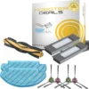 Zubehör Set Für Ecovacs Deebot OZMO T8 U. T8+ (2x Pad, 2x Filter, 4x Seitenbürsten, 1x Hauptbürste)