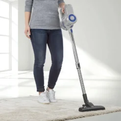 MAXXMEE Akku-Zyklon-Staubsauger - Bis Zu 35 Minuten Dauerbetrieb - Hellgrau/blau Akku Zyklon Staubsauger Kabellos Handsauger Bodensauger Beutellos Sauger -SaugProfi Sparmarkt 3a5c0a5b4cdebb96dcc59635cde9fd38