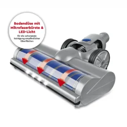 Zyklon Staubsauger Beutellos Handstaubsauger Boden Teppich Akku Bodendüse -SaugProfi Sparmarkt 3c7f7750ea53e5a85ed63f08f4cab27f