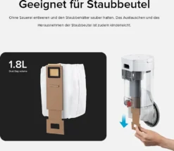 Roborock S7 AbsaugStation Auto-Empty Dock Intelligent Staubsammlung Allergiepflege App Weiß -SaugProfi Sparmarkt 3d60b6d9437e9ce8692b8196e5d4dacd