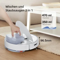 Roborock Q7 Max Staubsauger Roboter 4200Pa LDS Kehren Und Nasswischen Staubsauger Teppich Reinigen Eine Aktualisierte Version Des S5 MAX -SaugProfi Sparmarkt 3f9a04ada4fa07a5c769e843c97b32a9