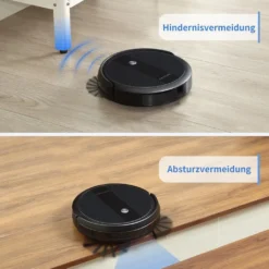 Saugroboter - AIRROBO P10 Staubsauger Roboter 2600Pa Roboterstaubsauger WLAN Mit Raumkarte In Echtzeit, WiFi/App/Alexa, Selbstaufladung, Leise, Für Tierhaare, Hartböden, Teppich -SaugProfi Sparmarkt 43e0ca35dceade5a3e81fa432fe76a29