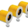 Vhbw 3x Patronen Filter Kompatibel Mit Kärcher WD 2500 M, WD 3200 AF Waschsauger Ersatz Für 6.414-552.0.