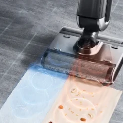 Uwant X100 Tragbarer Kabelloser All-in-One-Nass-Trocken-Staubsauger Für Mehrere Oberflächen Patentierte Doppelwalzenbürste Und Haarschneidegerät Selbstreinigende Intelligente Schmutzerkennung 600-ml-Wassertank 4000-mAh-Akku - Schwarz -SaugProfi Sparmarkt 4e41dc8b435e34193b65063275759bae