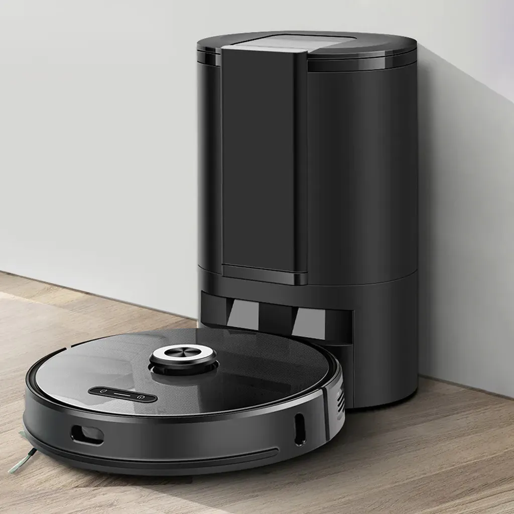 ROBBY PRO | Saug Und Wischroboter | 2700 - 4000PA | Selbstentleerend | Schwarz | Staub Sauger Kehr Cleaner 1 ROBBY PRO | Saug Und Wischroboter | 2700 - 4000PA | Selbstentleerend | Schwarz | Staub Sauger Kehr Cleaner