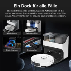 Roborock S7 Pro Ultra 5100Pa Staubsauger Roboter Mit Selbstwaschend/Selbstnachfüllend/Selbstentleerend/Selbstreinigend Dock,(Upgrade Von Roborock S7,VS S7 Maxv Ultra) 14 Roborock S7 Pro Ultra 5100Pa Staubsauger Roboter Mit Selbstwaschend/Selbstnachfüllend/Selbstentleerend/Selbstreinigend Dock,(Upgrade Von Roborock S7,VS S7 Maxv Ultra) -SaugProfi Sparmarkt 51da673cf92d02cc85c5632e36c7139b 1