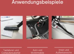 Genius Invictus X9 Set 14tlg Akku Staubsauger Handstaubsauger Mit LED Beutellos Kabellos HEPA Für Allergiker Tierhaare; A28142 -SaugProfi Sparmarkt 527afdcc88f94a174cd45231ec781446