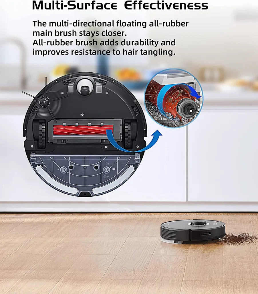 Roborock Q7 Max Staubsauger Saugroboter Kehrroboter 4200Pa Sonic LiDAR EU Schwarz (S5 MAX Update) 9 Roborock Q7 Max Staubsauger Saugroboter Kehrroboter 4200Pa Sonic LiDAR EU Schwarz (S5 MAX Update) – Bild 9