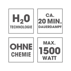 CLEANmaxx 5in1 Dampfmop, 0,3 L Füllmenge, 1500 Watt, Art.-Nr. 8337 -SaugProfi Sparmarkt 558c020179955af933d5f778e6e3ad6f