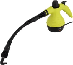 Dampfreiniger Tragbarer Handdampfreiniger Reinigungsgerät Leistungsstark, Multifunktional, Bis 110°C 10 Tlg. Set -SaugProfi Sparmarkt 5f3c0190f025bfa5222d624ae5e7d84e