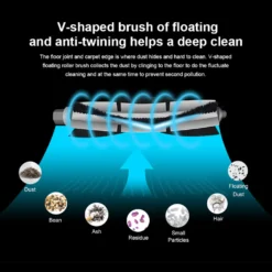 LIECTROUX C30B Automatischer Staubsauger Saugroboter Kehrroboter Nass-Trocken-Staubsauger Dynamische Navigation APP-Fernbedienung Sprachsteuerung Kompatibel Mit Alexa Google Assistant -SaugProfi Sparmarkt 65bc05dee620d96373fd226989238858