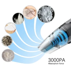 Aigostar Mercury 33LBX - Kabelloser Zyklon-Handstaubsauger, Nass- Und Trockensauger, 2050mAh Akku, 500ml Reservoir, HEPA-Filter. -SaugProfi Sparmarkt 69c445f9df6aa8c489eaacacda710bf4