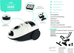 ETA Bodenstaubsauger AERO ETA050090010, ECO Motor, 700 Watt, Mit Beutel, Für Alle Bodenarten Geeignet -SaugProfi Sparmarkt 6dde2f747c0f7821fba0f9a51ced73f5