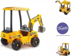 FEBER- Super Digger Excavadora A Batería Niñas A Partir De 3 Años, 12V, (Famosa 800012320) FAMOSA -SaugProfi Sparmarkt 7005cc61c24bed389b5bf0a1bae011d2