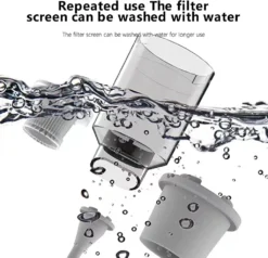 Hikeren 3 In 1 Handstaubsauger Akku, Kabelloser 7,4-V-Li-Ion-Akku-Staubsauger Mit Super-Saugwirkung, Nass- Und Trockensauger, Haus, Auto, Büro, Grau -SaugProfi Sparmarkt 750981b74ee45b4662c3990f376aad2c