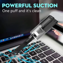 Duster, Handheld Cordless Air Duster, Air Blower Rechargeable, Electric Compressed Air Gun Battery Operation, For Cleaning Computer Keyboard Camera Lego Toys.,Black -SaugProfi Sparmarkt 767ef35c6db8ee56e3c97bd66d2e1899