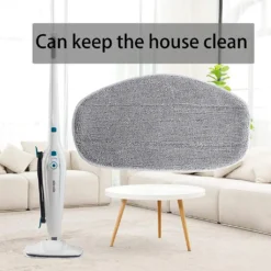 5 Ersatzpads Für Dampfreiniger , Dampfbesen Wischbezug Für Eine Porentiefe Reinigung, Dampfmop Ersatz Mit Klettunterseite