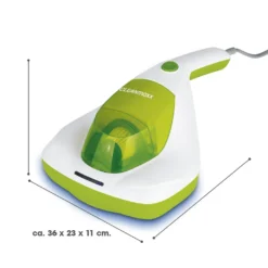 CLEANmaxx Milben-Handstaubsauger Kompakt Mit UV-C Licht - Weiß/limegreen -SaugProfi Sparmarkt 7d0bda25218a814b43b01c7001f02d33