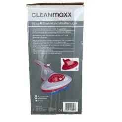 CLEANmaxx Akku-Milben-Handstaubsauger Mit UV-C-Licht - Rot/weiß UV Licht Akku Milbensauger Handstaubsauger Milben Allergiker Kabellos CLEANmaxx -SaugProfi Sparmarkt 7f3ce6ea71e3288a0886b98646a63afb