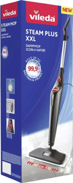 Vileda Steam PLUS XXL Dampfreiniger -SaugProfi Sparmarkt 80e88481b62bac2ce5d19e5cd3dc0a57