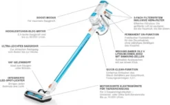 Genius Invictus X7 Set 13tlg Akku Staubsauger Handstaubsauger Mit LED Beutellos Kabellos Für Allergiker Tierhaare; A28015 -SaugProfi Sparmarkt 8110ceb516263c7b33cc3742964aca71